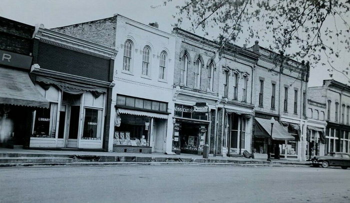 Saranac - Old Post Card Photo (newer photo)